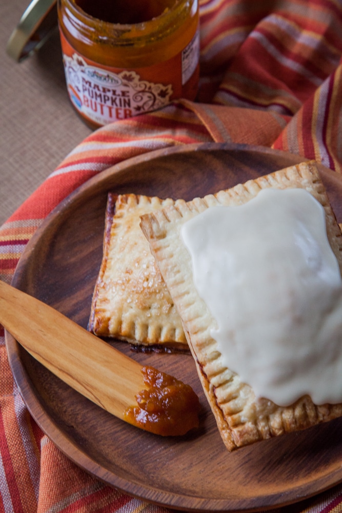 Homemade Pumpkin Butter Pop-Tarts are fun to make and eat!