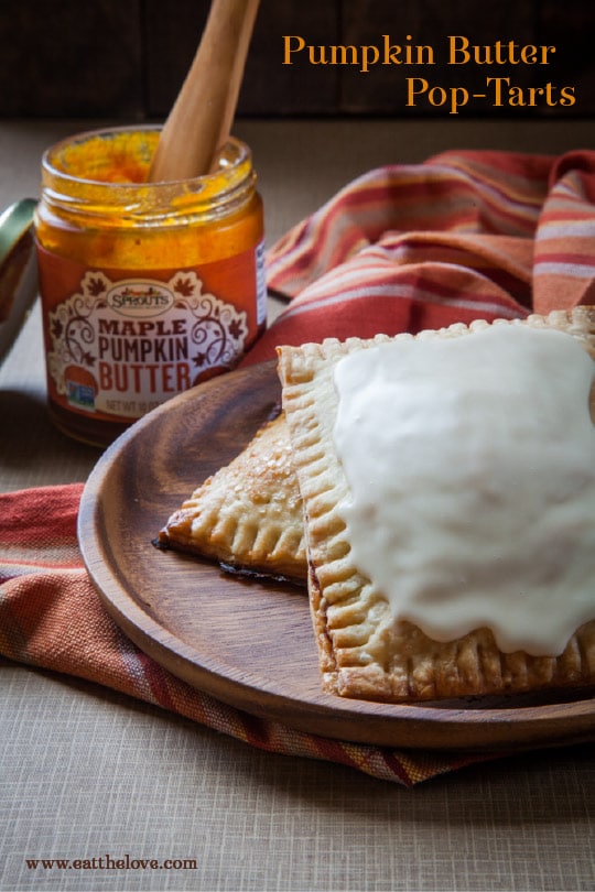 Homemade Pumpkin Butter Pop-Tarts are fun to make and eat!