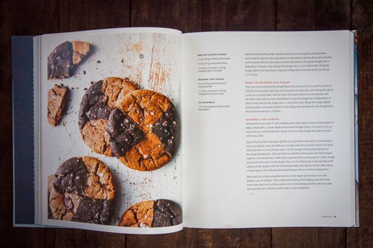 Malted Chocolate Chip and Reverse Chip Cookies