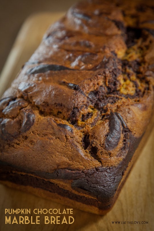 Marbled Pumpkin Chocolate Bread. Photo and recipe by Irvin Lin of Eat the Love