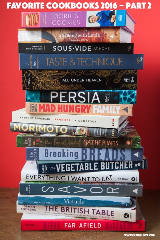 Favorite Cookbooks of 2016, part 2