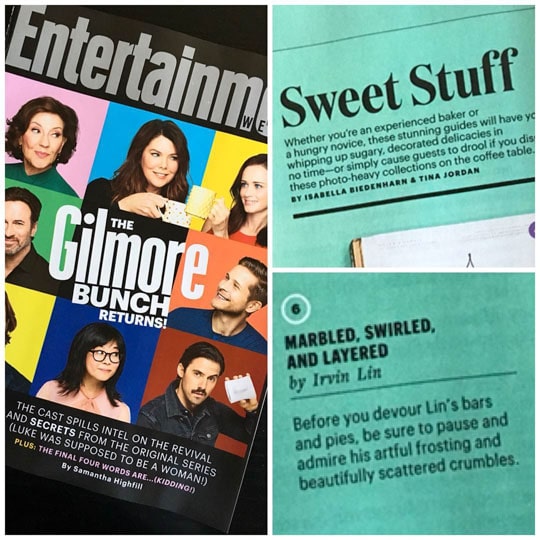 Marbled, Swirled and Layered featured in Entertainment Weekly