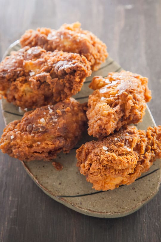 Spicy Cajun Fried Chicken Wings by Irvin Lin of Eat the Love