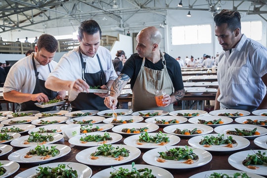 Meals on Wheels: Star Chef and Vintners Gala 2017 (part 2). Photo by Irvin Lin and Alec Bates of Eat the Love