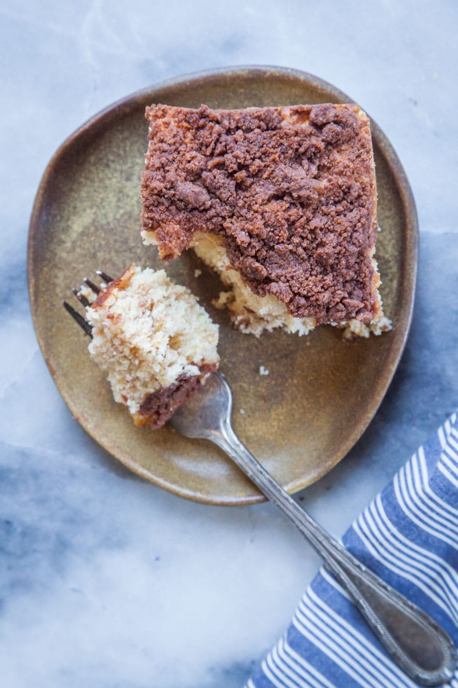 Mexican Chocolate Corn Coffee Cake by Irvin Lin of Eat the Love.