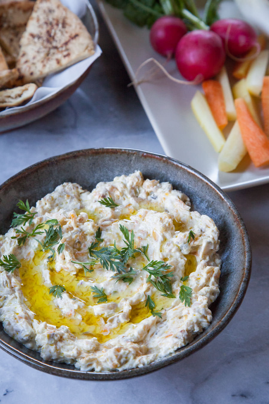 Turkish Carrot Yogurt Dip. Photo and recipe by Irvin Lin of Eat the Love. 