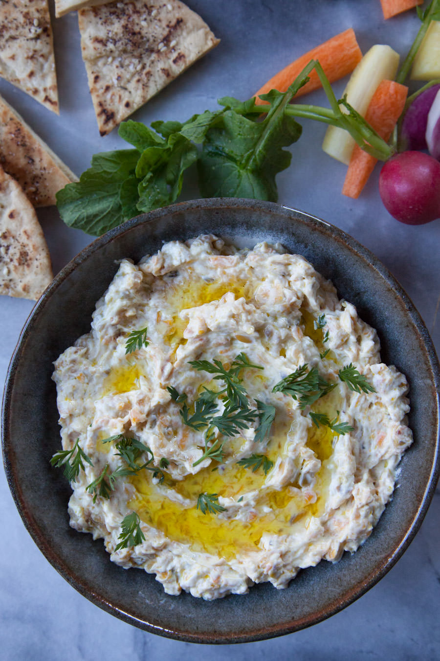 Turkish Carrot Yogurt Dip. Photo and recipe by Irvin Lin of Eat the Love. 