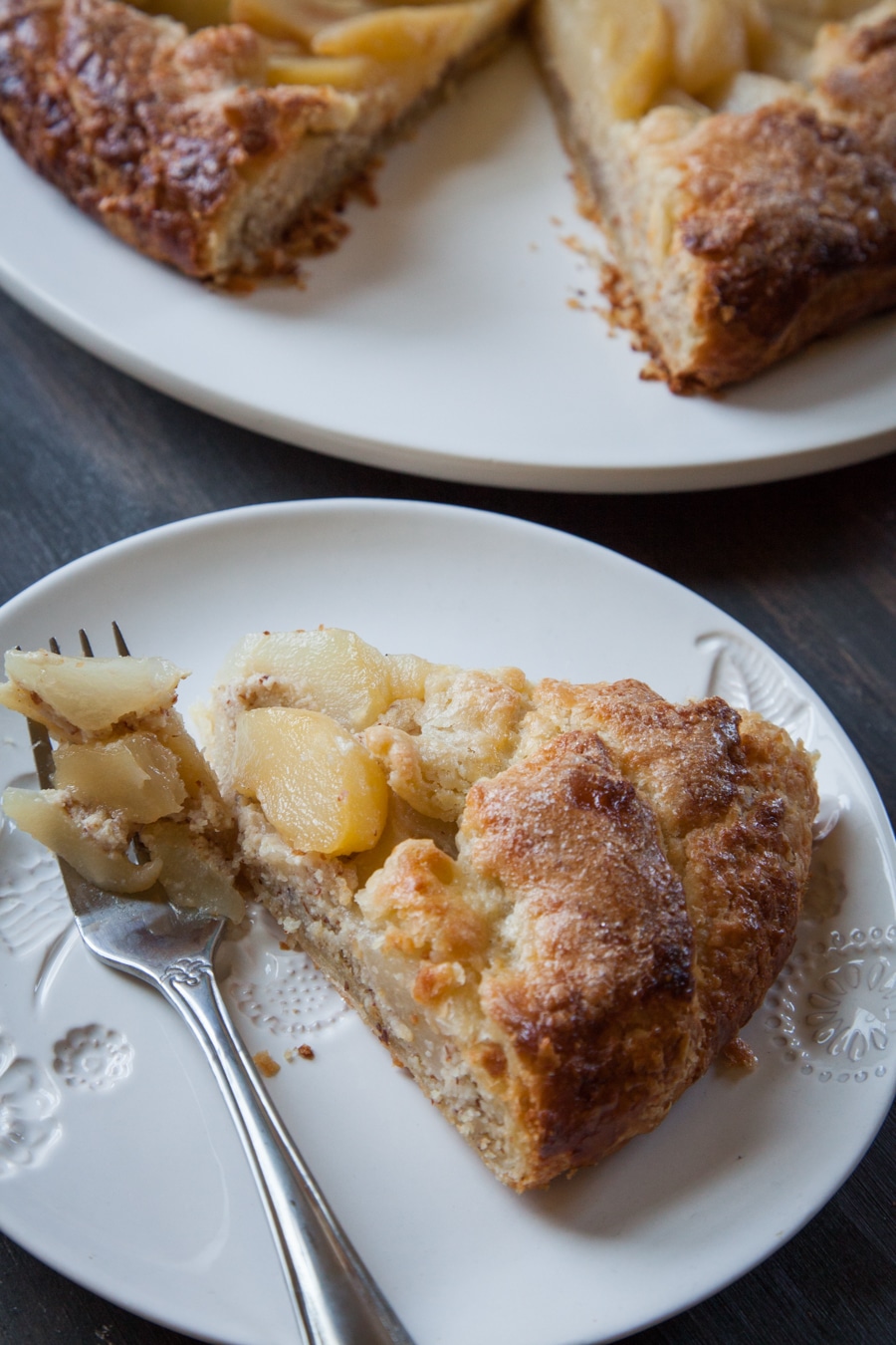 Mead Poached Pear Galette with Frangipane by Irvin Lin of Eat the Love