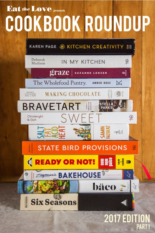 Cookbook Roundup of 2017 (part 1)