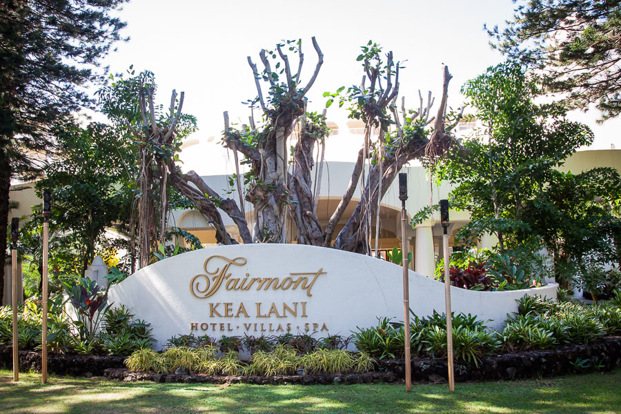 The Fairmont Kea Lani hotel on Maui.