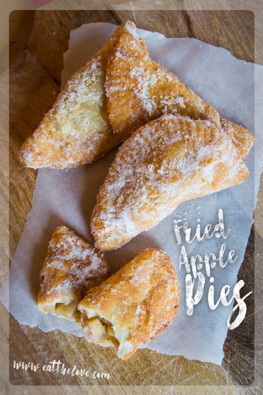 Fried Apple Pies. Photo and recipe by Irvin Lin of Eat the Love.