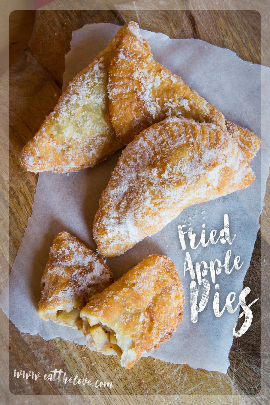Fried Apple Pies. Photo and recipe by Irvin Lin of Eat the Love.