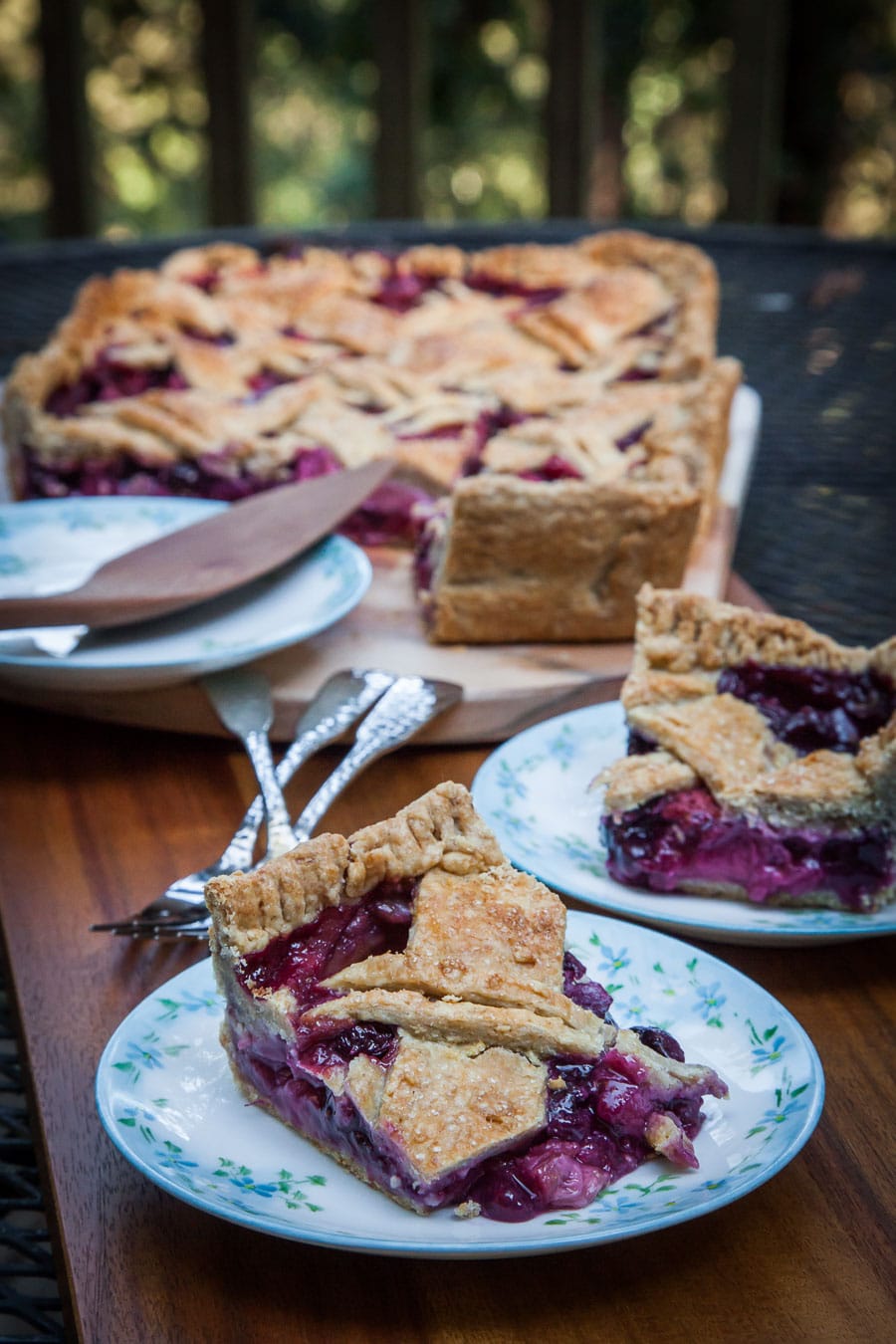 Rhubarb Berry Slab Pie. Photo and recipe by Irvin Lin of Eat the Love.