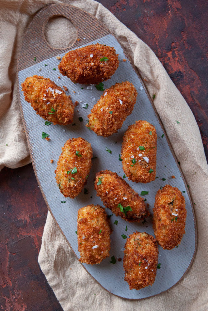 Potato Croquettes Potato Croquette Recipe Eat the Love
