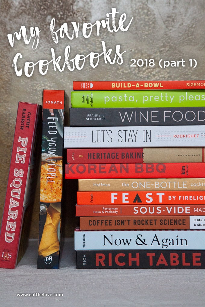 Cookbook Roundup 2018 (part 1)