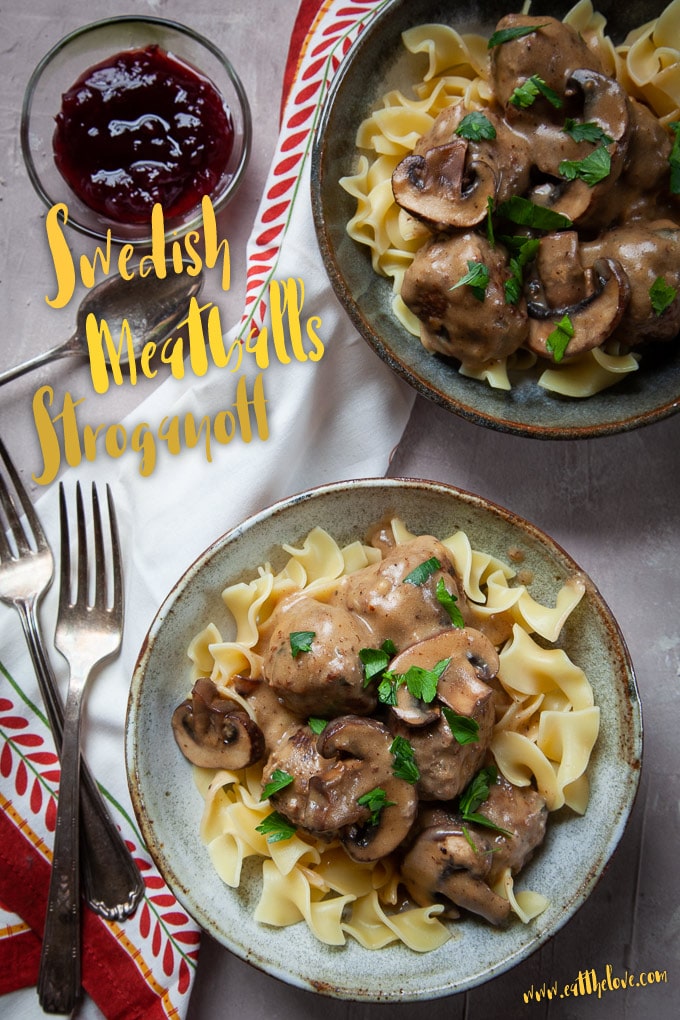 Swedish Meatballs Stroganoff