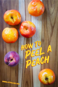 How to Peel a Peach