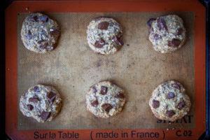 Bake cookies until slightly underbaked in the center.