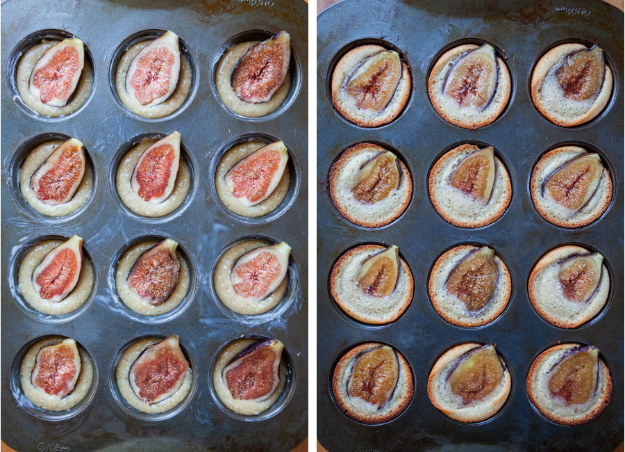 Bake until the financiers are golden brown around the edges.