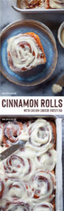 This is the best cinnamon roll recipe completely with step-by-step instructions and photos! Fluffy, easy-to-make and not too sweet. #cinnamonrolls #cinnamonbuns #creamcheesefrosting #breakfast #yeast #sweetbread