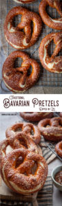 These traditional Bavarian pretzels are dipped in a lye solution to give them a true authentic German Pub flavor. #recipe #bavarian #german #softpretzels #lyepretzels #traditional #authentic #yeast #recipe #pretzel