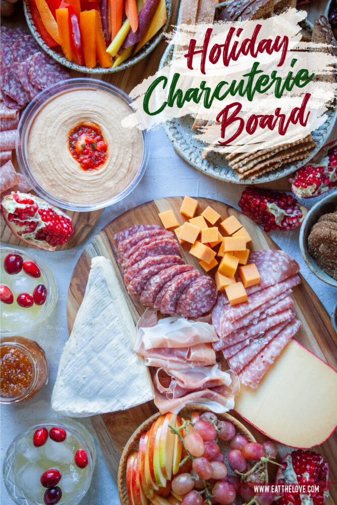 Holiday Cheese Board {Charcuterie Board} - Two Peas & Their Pod